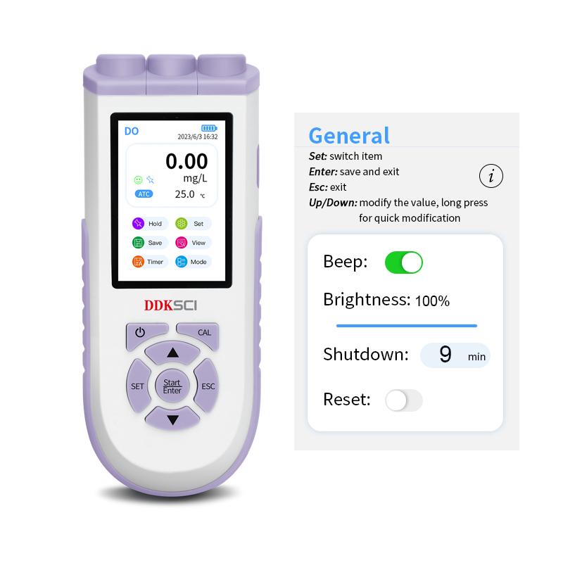 DDKSIC DOPRO10 便携式溶解氧仪 （光学型） (彩屏) Figure 4