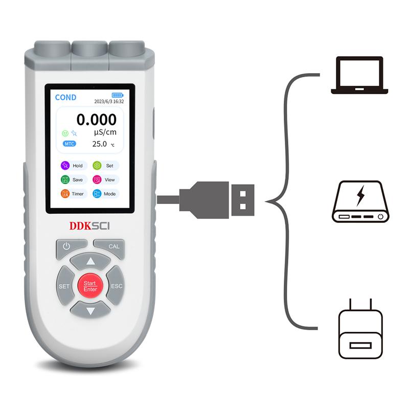 DDKSIC PC10 便携式pH、电导率仪 (彩屏) Figure 3