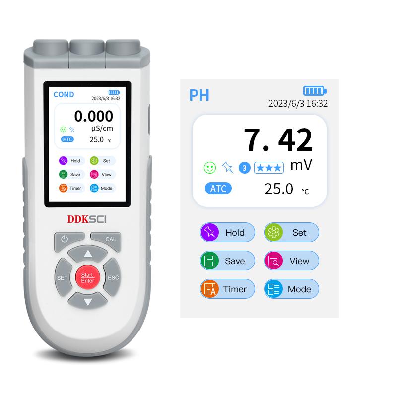 DDKSIC PC10 便携式pH、电导率仪 (彩屏) Figure 5