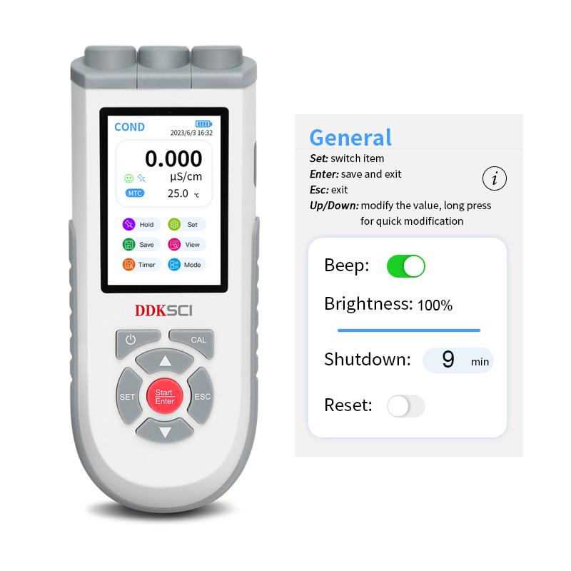 DDKSIC PD10 便携式pH、溶解氧仪 (彩屏) Figure 2