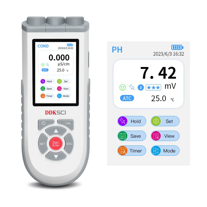 DDKSIC PO10 便携式pH、ORP计 (彩屏) Figure 4