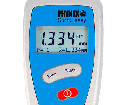 PHYNIX Surfix&reg; easy I-F 易用内置探头铁基型膜厚仪 Figure 1