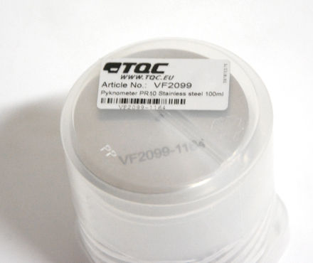 TQC sheen VF2099 Specific Gravity Cup Figure 5