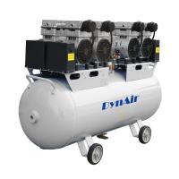 DASHENG DA7004 oil-free air Compressor laboratory air Compressor 4 pump head 3000w ultra-quiet