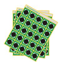 长龙NCW1-65可逆型测温贴片超温变色数字显示