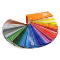 Raul K5 GLOSS Bright Color Chart 216 colors 5x15cm single page monochrome