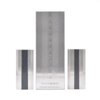 永利达 QXP0-50S ISO刮板细度计 双槽 0~50&mu;m量程 Cr12钼钒材质