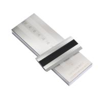 永利达 QXD0-100 刮板细度计 单槽细度板 0~100&mu;m Cr12钼钒钢材