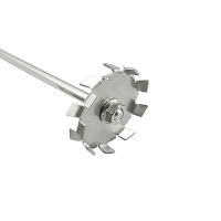 沪析20030007溶解式搅拌桨四叶片式不锈钢50mm浆片