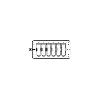 沪析X100-07托盘双面可垂直安装12个50ml离心管