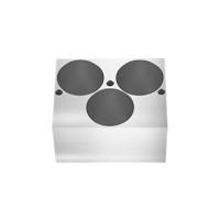 沪析20060017高温金属浴模块40.5mm*3孔HX12配件