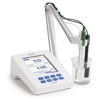 HANNA HI5221-02 Benchtop acidity Meter, dual channel pH/ISE/mV Meter, color LCD Touchscreen