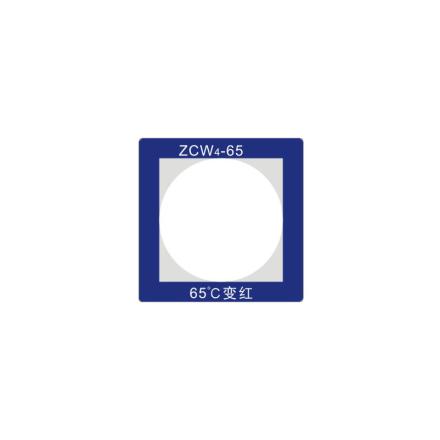 长龙ZCW4-65智能型测温贴片三色型变色测温贴片65℃可逆记录