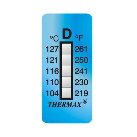 Thermax 05STHERNGDD 热敏试纸 5格测温纸 不可逆测温39x18mm