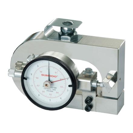 SUNDOO SG-100KC Pull and Compression Force Gauge Dial Force Gauge Double Pointer Peak Hold