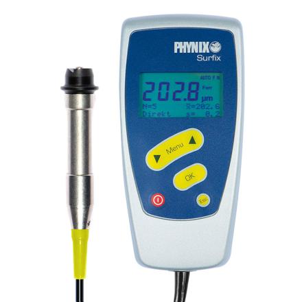 PHYNIX Surfix&reg;E-N 非铁基统计型膜厚仪 电涡流测量原理精度&plusmn;(1&mu;m+1%)