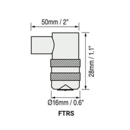 Defelsko PRBFTRS-D Thickness Gauge Probe Removable Built-in Probe One-handed operation
