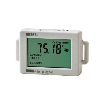 HOBO UX100-001 温度记录仪 数据采集器 大屏显示可更换传感器