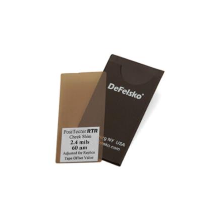 Defelsko RTRCHKSHIM04 垫片套装 PosiTector RTR峰高精度校准片