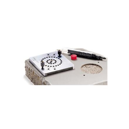 Defelsko TMPLTAS钻孔基板 50mm锭子用混凝土厚涂层测试