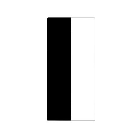 LENETA T12M遮盖力金属面板黑白对半板ASTM D 6441标准