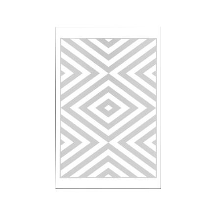 LENETA 8H-GW 涂布率卡纸 灰色白色条纹罩光油测试卡