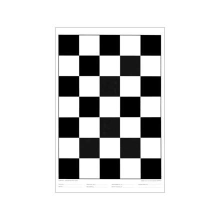 LENETA Form 10H-BG 涂布率卡纸 黑白格罩光油ASTM D 344标准