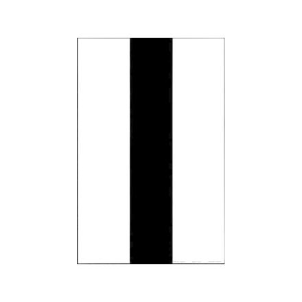 LENETA Form 15H不透明度卡纸黑白无罩光油测试卡