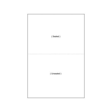 LENETA Form HB渗透力卡纸罩光油抗穿透性测试卡