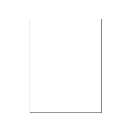 LENETA Form IP-1K不粘纸插页纸白色194x260mm千张装