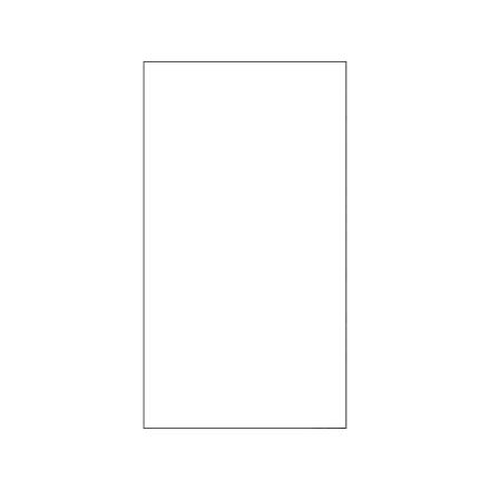 LENETA Form WG 纯白色卡纸 罩光油测试卡纸 76x140mm