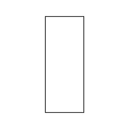LENETA Form WF 纯白色卡纸 罩光油测试纸 76x184mm 0.36mm厚