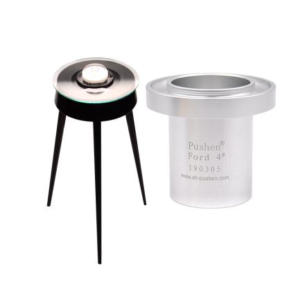 普申 Ford-4# 福特杯含支架 阴极氧化铝杯体黄铜流孔