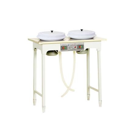 YUZHOU PG-2 metallographic sample polishing machine, double disc independent control, throwing disc diaMeter 230mm