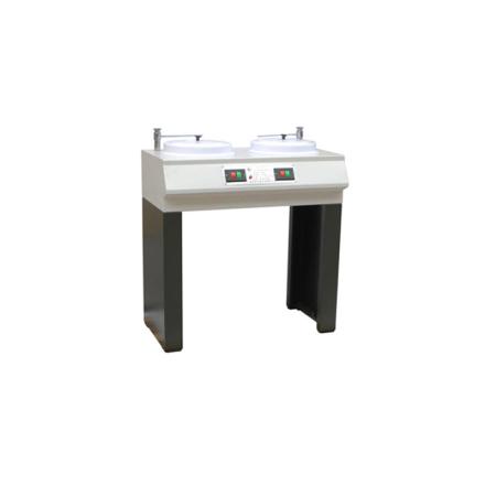 YUZHOU PG-2C metallographic sample polishing machine, double disc independent operation, throwing disc diaMeter 230mm
