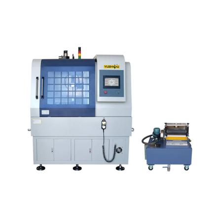 YUZHOU QGZ-100 large automatic cutting machine, metallographic sample cutting machine PLC automatic control three-axis linkage