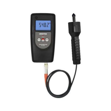 LANDTEK DT-2859 Rotation speed Meter, photoelectric contact type Rotation speed measurement instrument, automatic memory MAX Maximum MIN Minimum
