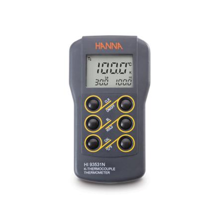 HANNA HI93531NC 温度测定仪 K型热电偶测温仪 -200.0至1371℃宽量程