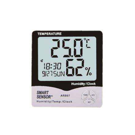 SMART SENSOR AR807 Digital ThermohygroMeter Built-in Sensor -40~ 70 ℃ 20~ 90% RH