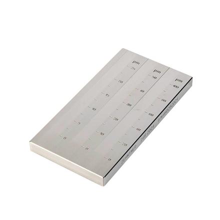 Zehntner ZGR2022双刻度精密细度计 0-25&mu;m Hegman刻度