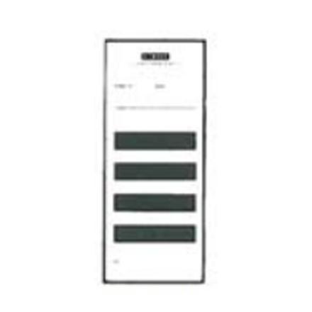 仪力信erichsen451-74D涂料遮盖试验纸黑白条纹185*75mm