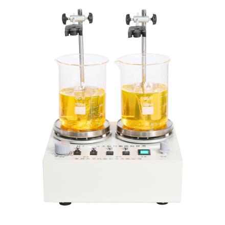 RONGHUA INSTRUMENT HJ-2 Magnetic Stirrer stepless speed regulation, two-way multi-head stirring 2400rpm