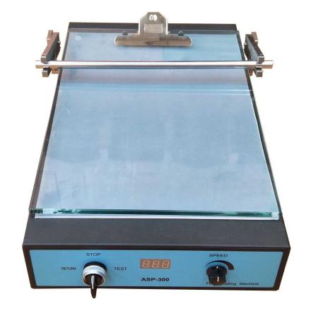 西西替ASP-300实验室涂布机玻璃平台旋钮式电动可变速涂布机