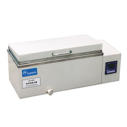 上海齐欣HHW21 CU-420电热恒温水槽不锈钢内胆定时控温