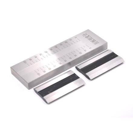 金孚伦 QXD 0-50 刮板细度计 双槽 硬质合金钢耐磨 符合国标