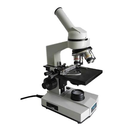 TEELEN XSP-1C Monocular Bio Microscope 40-1000x Magnification Lifting Abbe Condenser