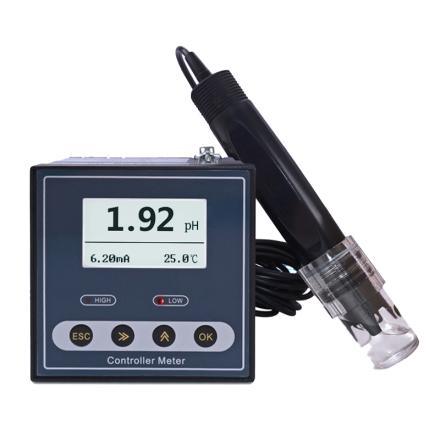 QIWEI PH-110 online pH Meter Industrial wastewater PH value Continuous measurement Control ORP measurement