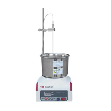 长城科工贸HWCL-1集热式恒温磁力搅拌浴 304不锈钢加热器PID控温