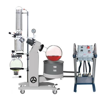 郑州长城科工贸R-1020EX大型旋转蒸发仪 防爆型大容量旋转瓶