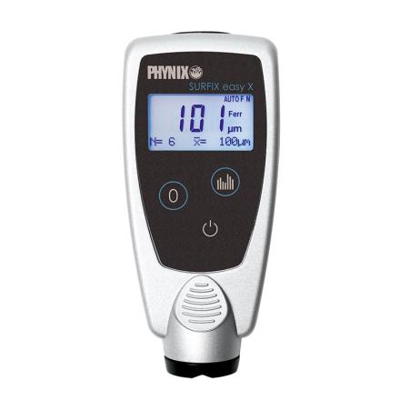 PHYNIX Easy x I-F HR Coating thickness Gauge One-click calibrated backlight display Online statistics